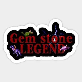 Gem Stone Legend Sticker